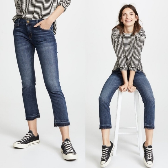 Current/Elliott Denim - Current Elliott Raw Hem Jeans